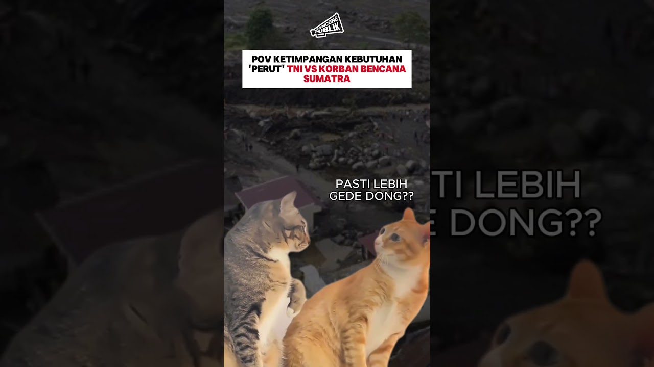 POV Ketimpangan Kebutuhan 'Perut' TNI vs Korban Bencana Sumatra