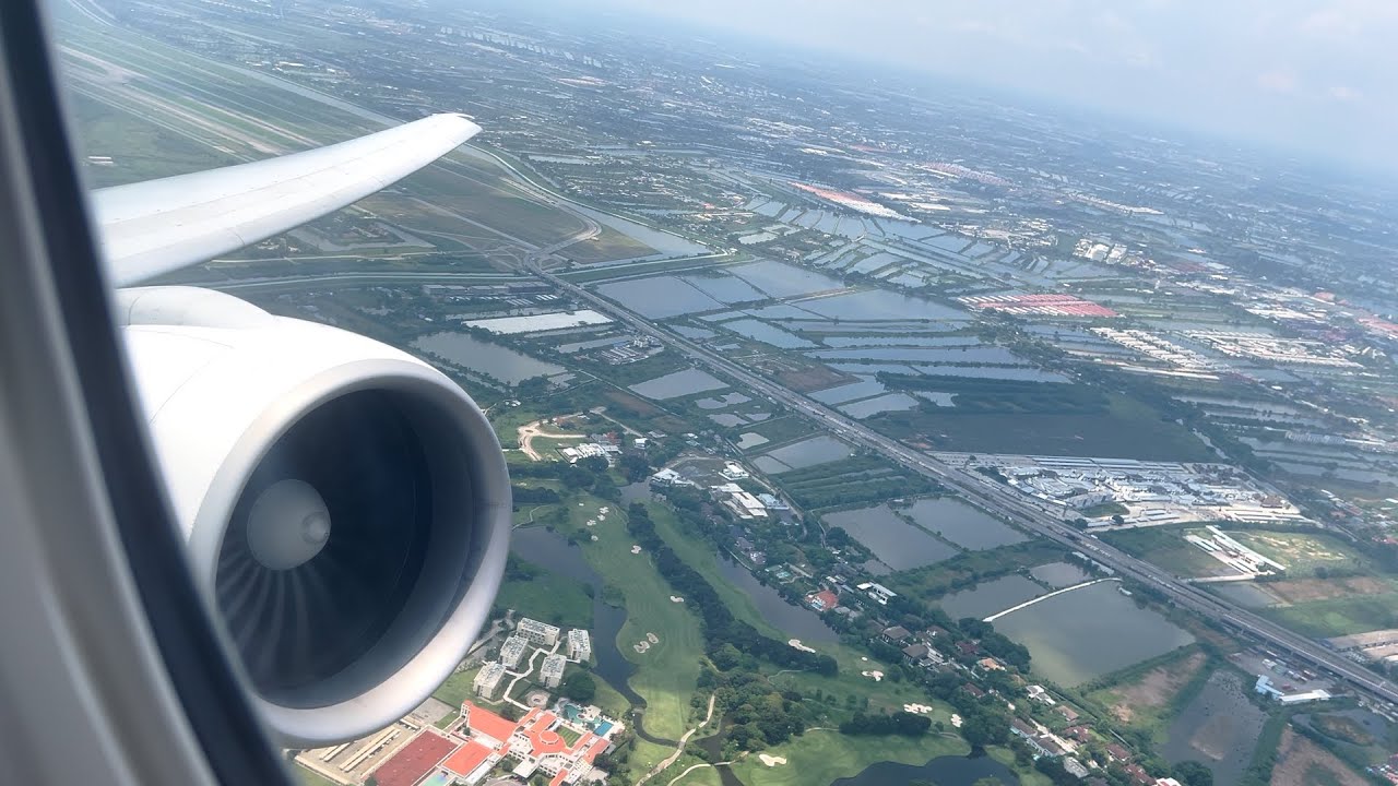 Massive GE90 Engine Roar! | KLM Boeing 777-200ER Startup & Takeoff from Bangkok! [4K 60fps]