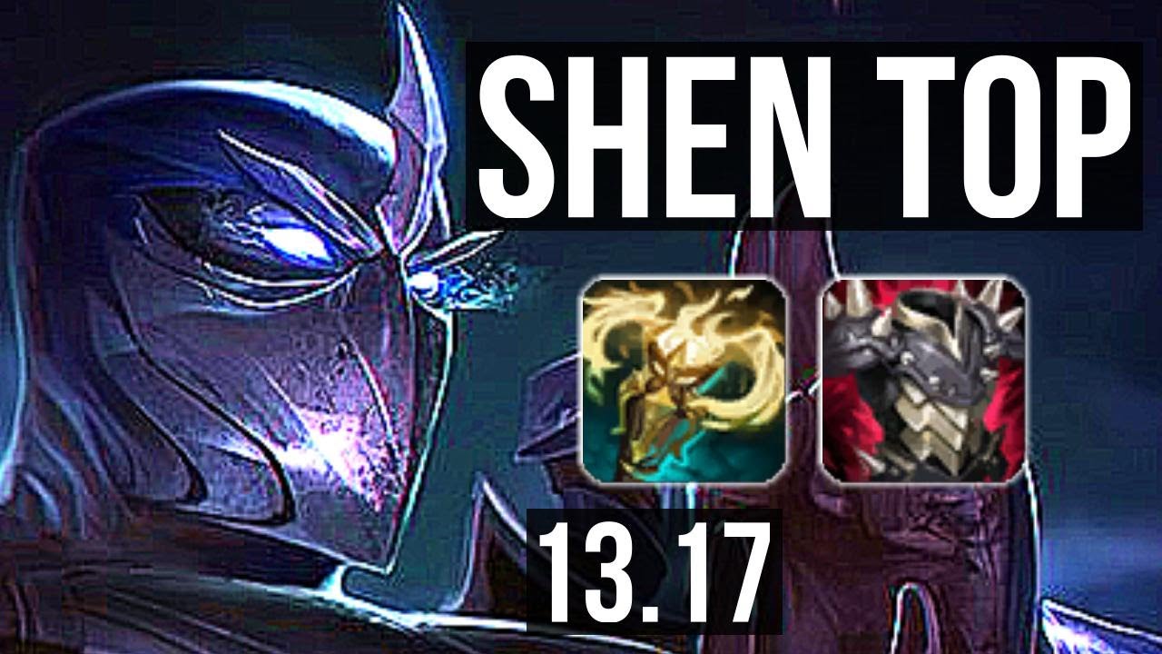 SHEN vs NASUS (TOP) | 1/3/17, 400+ games, 900K mastery | NA Grandmaster | 13.17
