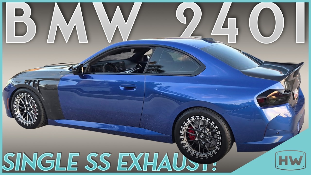 Модернизация выхлопной системы BMW 240i - Hutch's Welding