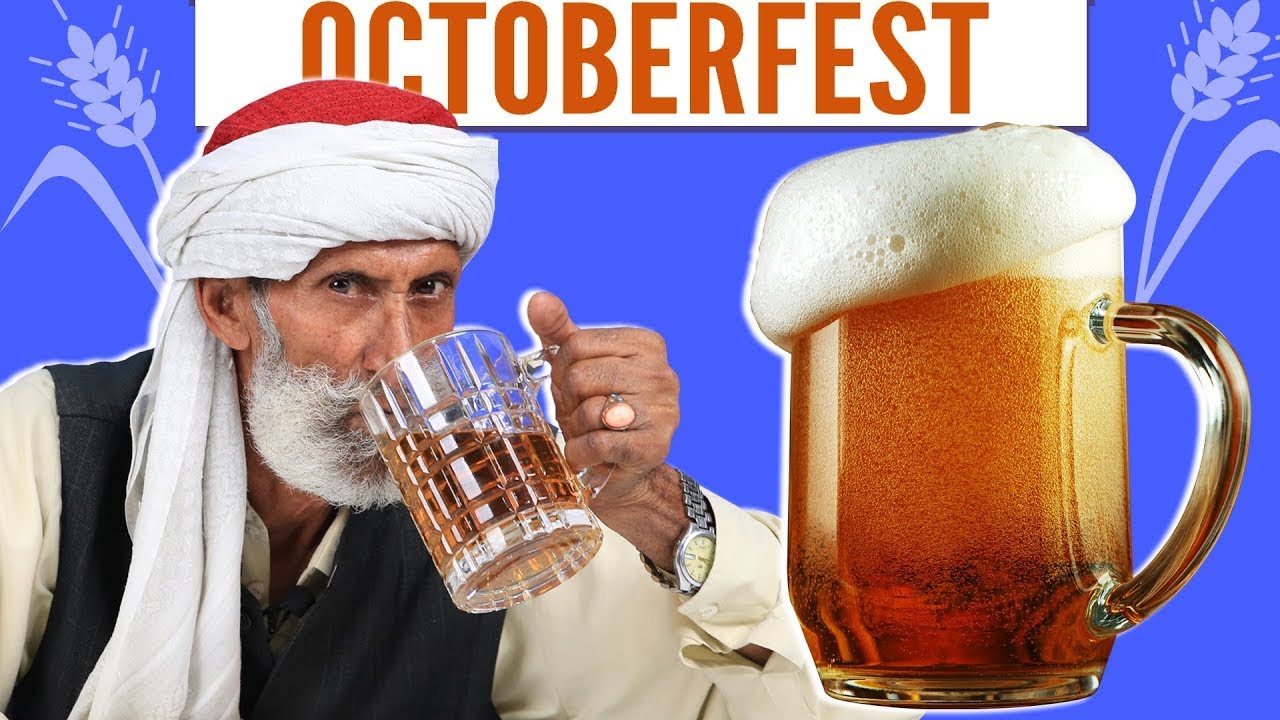 Tribal People Try Oktoberfest Dishes For The First Time