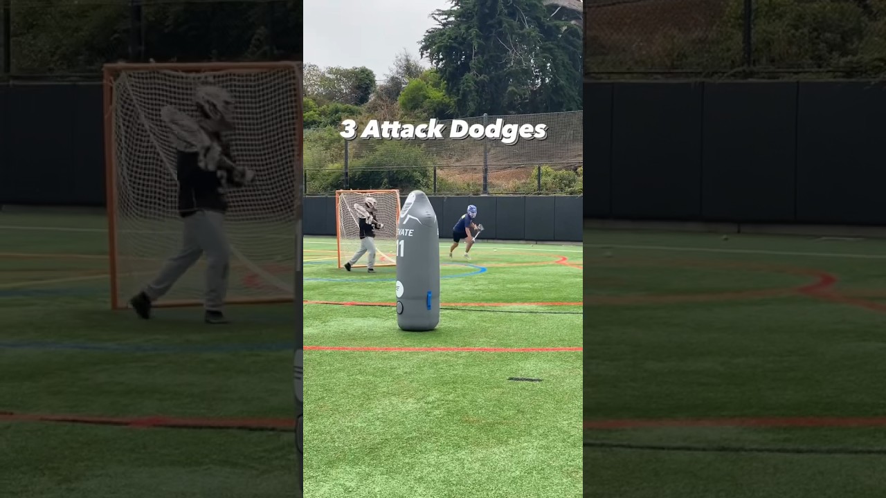3 advanced lacrosse attack dodges practice this year.