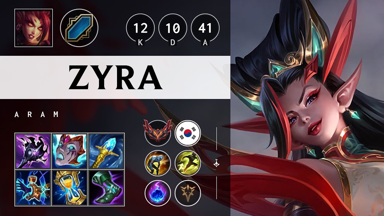 Zyra ARAM - KR Grandmaster Patch 25.19