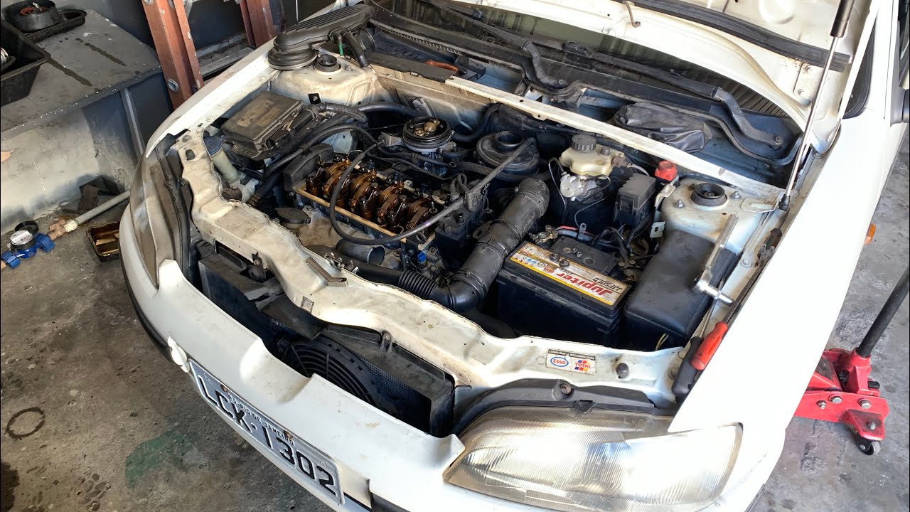 REGULAGEM DE VÁLVULAS PEUGEOT 106 + COMPREI PEÇAS NO FERRO VELHO !! 106 EP.3
