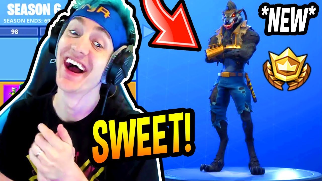 NINJA REACTS TO *NEW* SEASON 6 BATTLE PASS! *LEGENDARY* Fortnite FUNNY & EPIC Moments