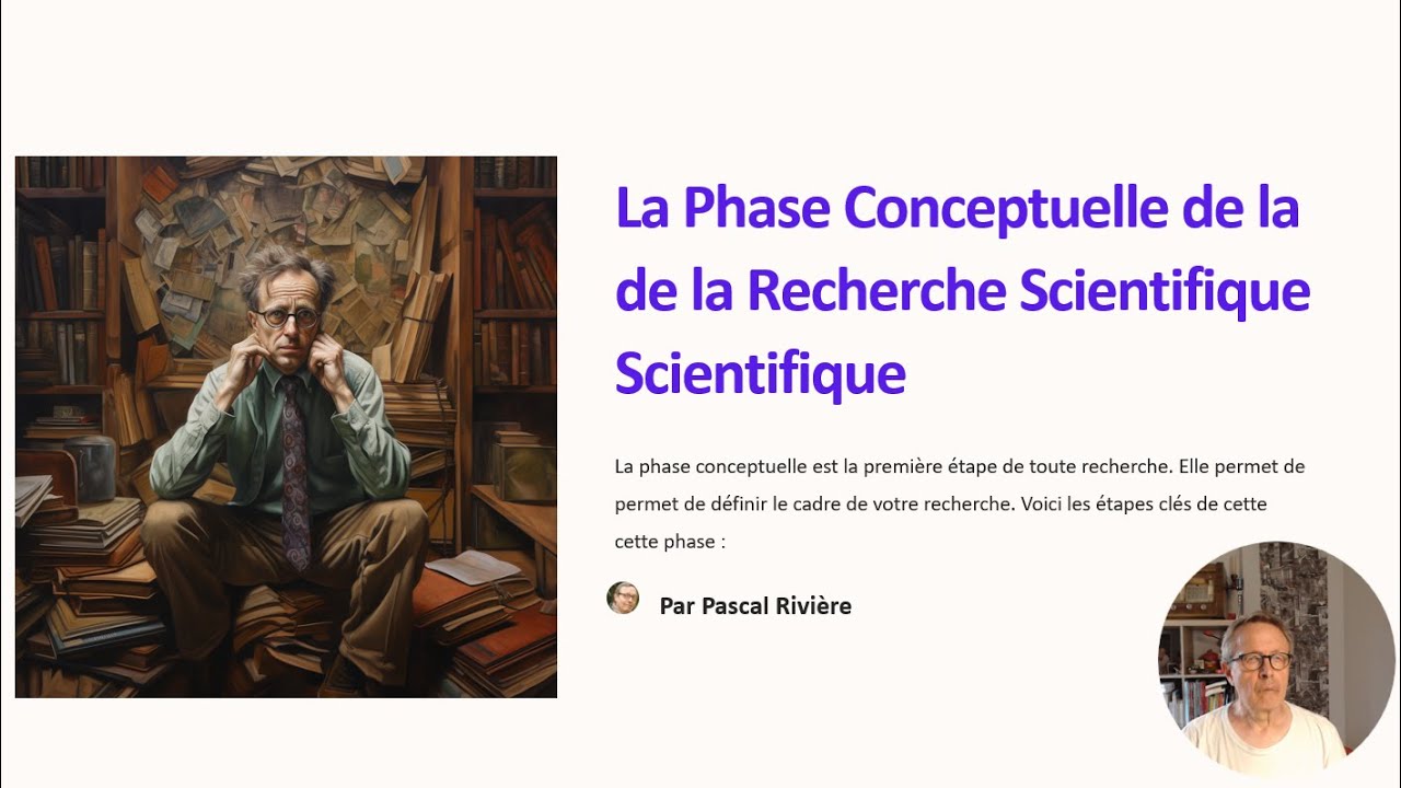 TFE sur le feu : L'approche scientifique - La phase conceptuelle