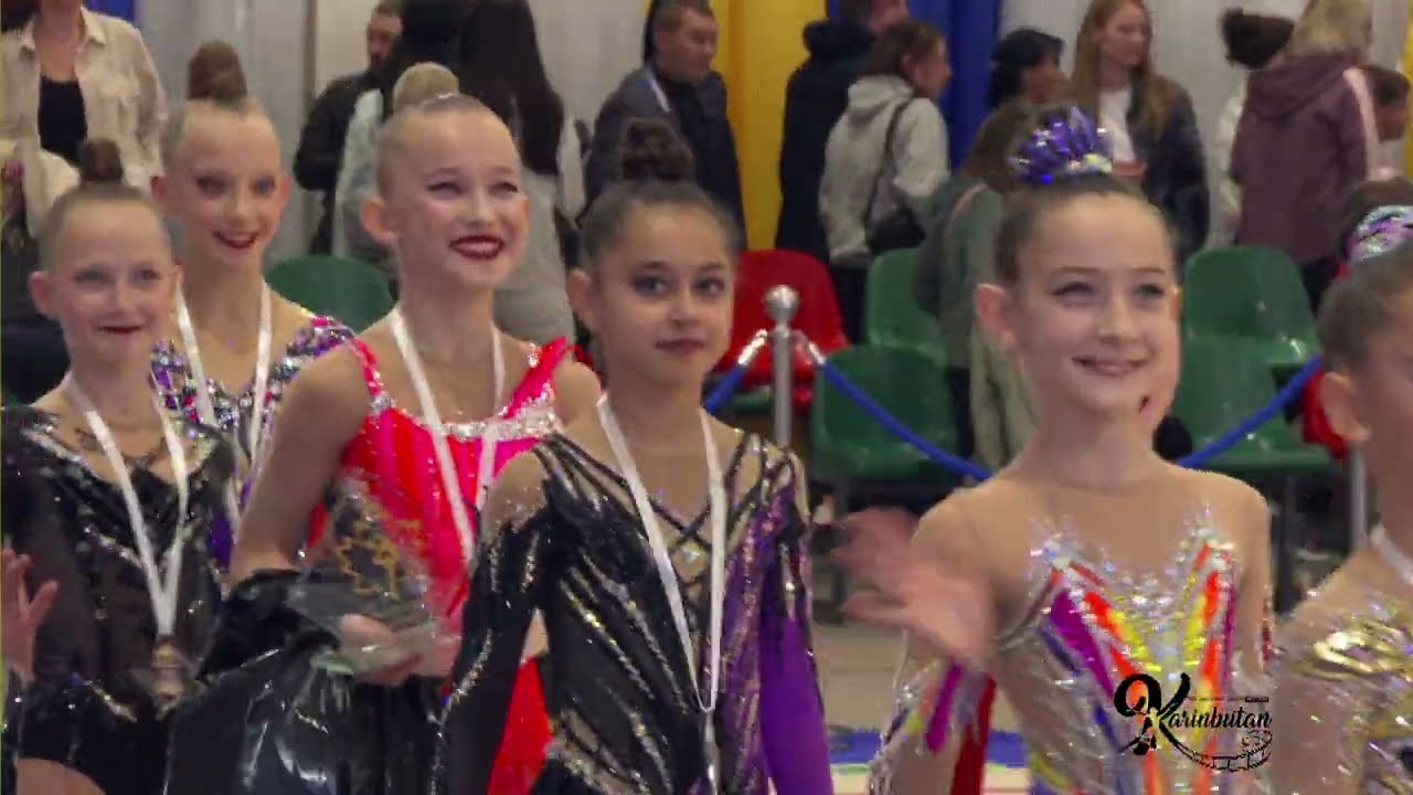 Парад нагородження гімнасток 2013-2014  р.н. турніру «Золота осінь» 2023