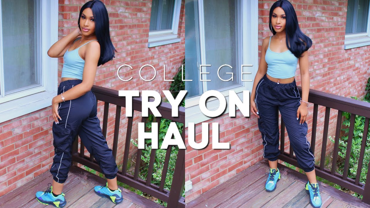 Off to College Amazon Back to School Clothing Try on Haul | Carla Stevenné