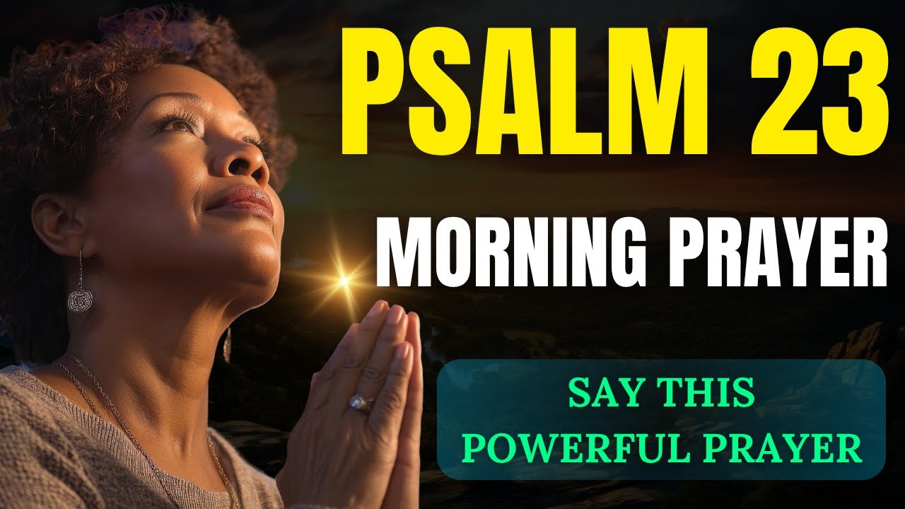 Psalm 23: The Lord Is My Shepherd – Powerful Morning Prayer