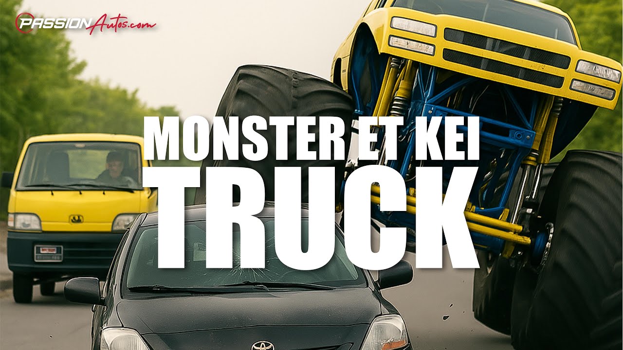 Un Monster Truck et des Kei Trucks ? Oui, on l&rsquo;a fait ! 😄