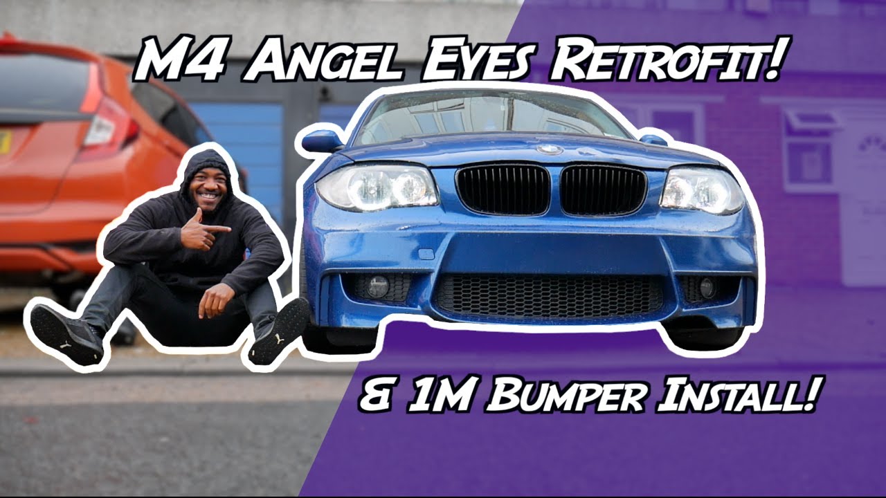 I Retrofit M4 ANGEL EYES To My $150 BMW 1 Series!