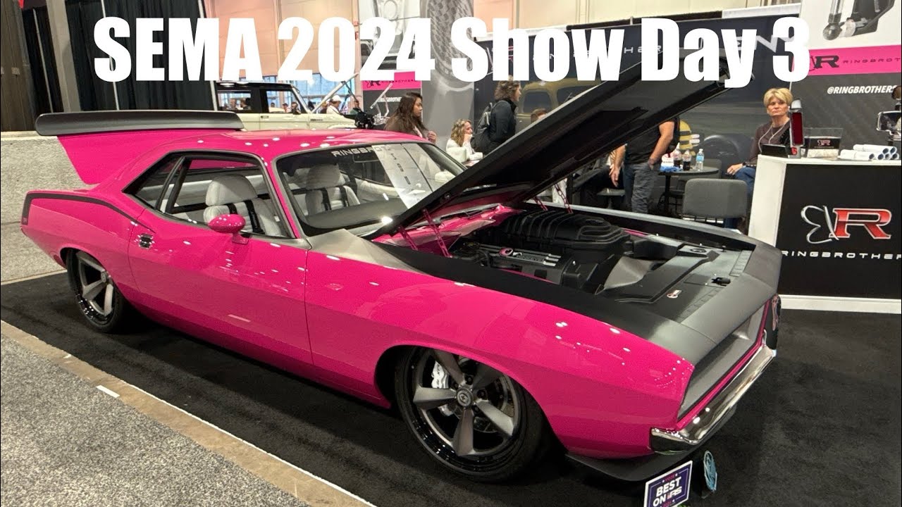 SEMA 2024 Day 3 had car and product interviews with Pan The Organizer.
