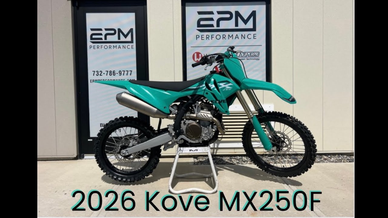 Давайте построим Kove MX250F 2026 года! | Factory Edition