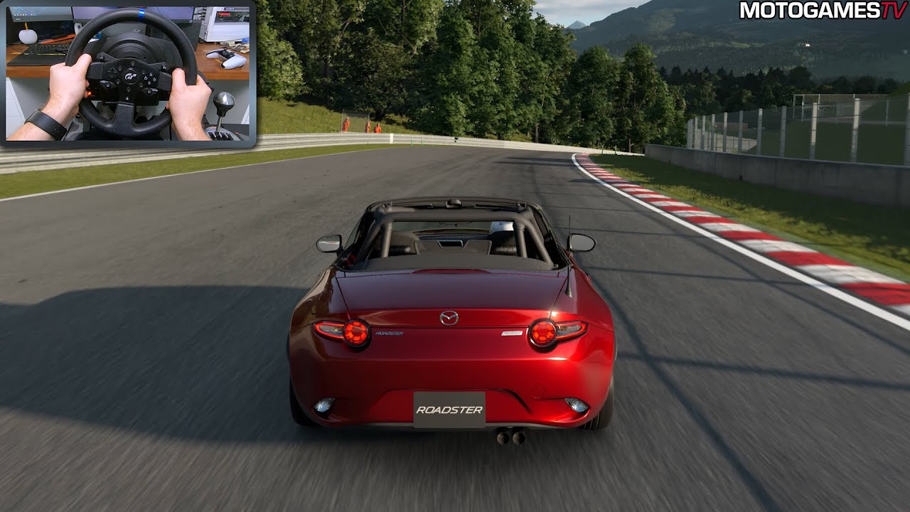 Gran Turismo 7 - 2022 Mazda Roadster NR-A (ND) | Thrustmaster T300RS Gameplay [PS5]