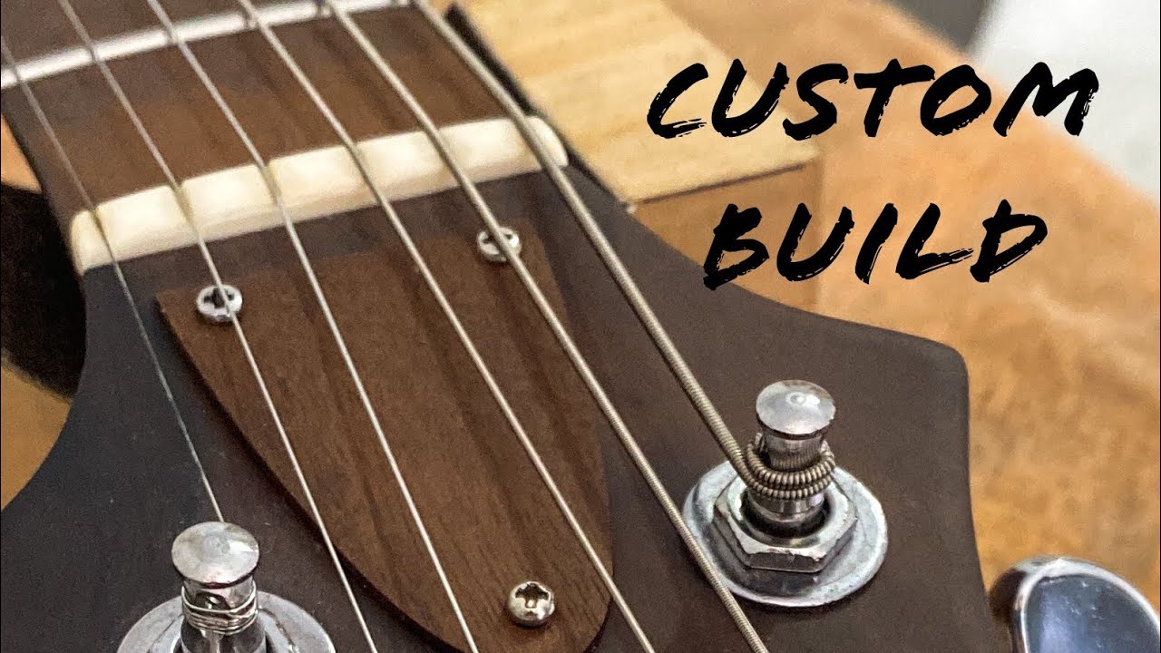 Mais um Passo da Guitarra Custom: Nut de Osso e Verniz PRS