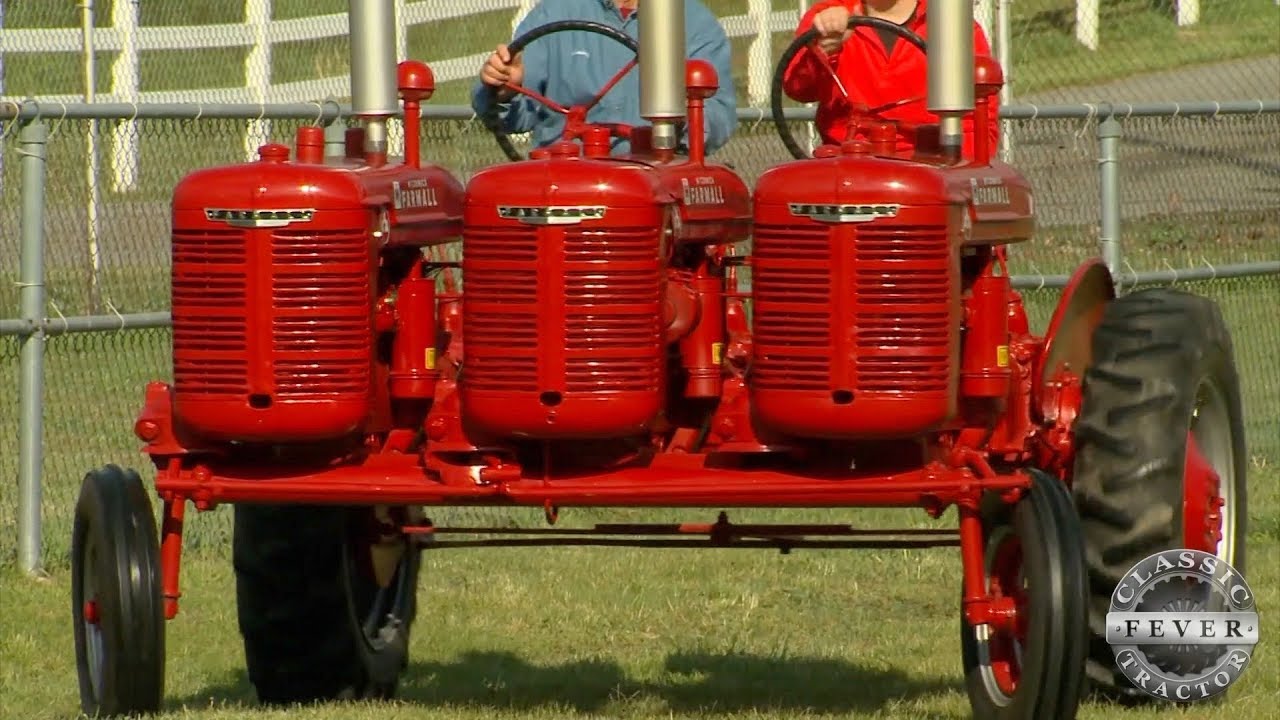 Трактор с тремя двигателями — Custom Farmall Model Triple A Tractor — Classic Tractor Fever