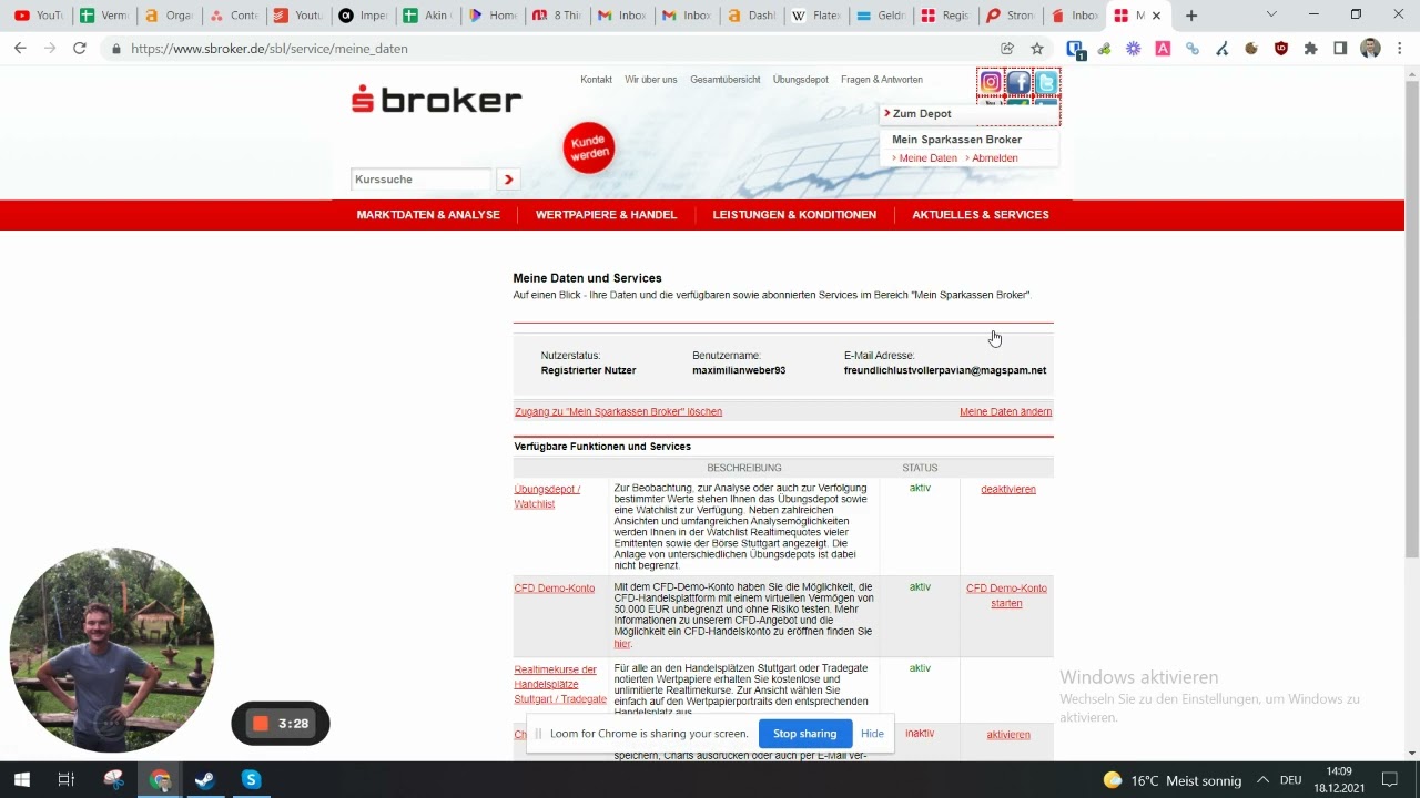 Sparkassen Sbroker Übungsdepot