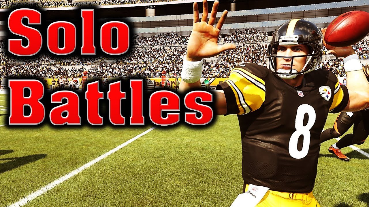 Madden 19 Solo Battles LIVE!