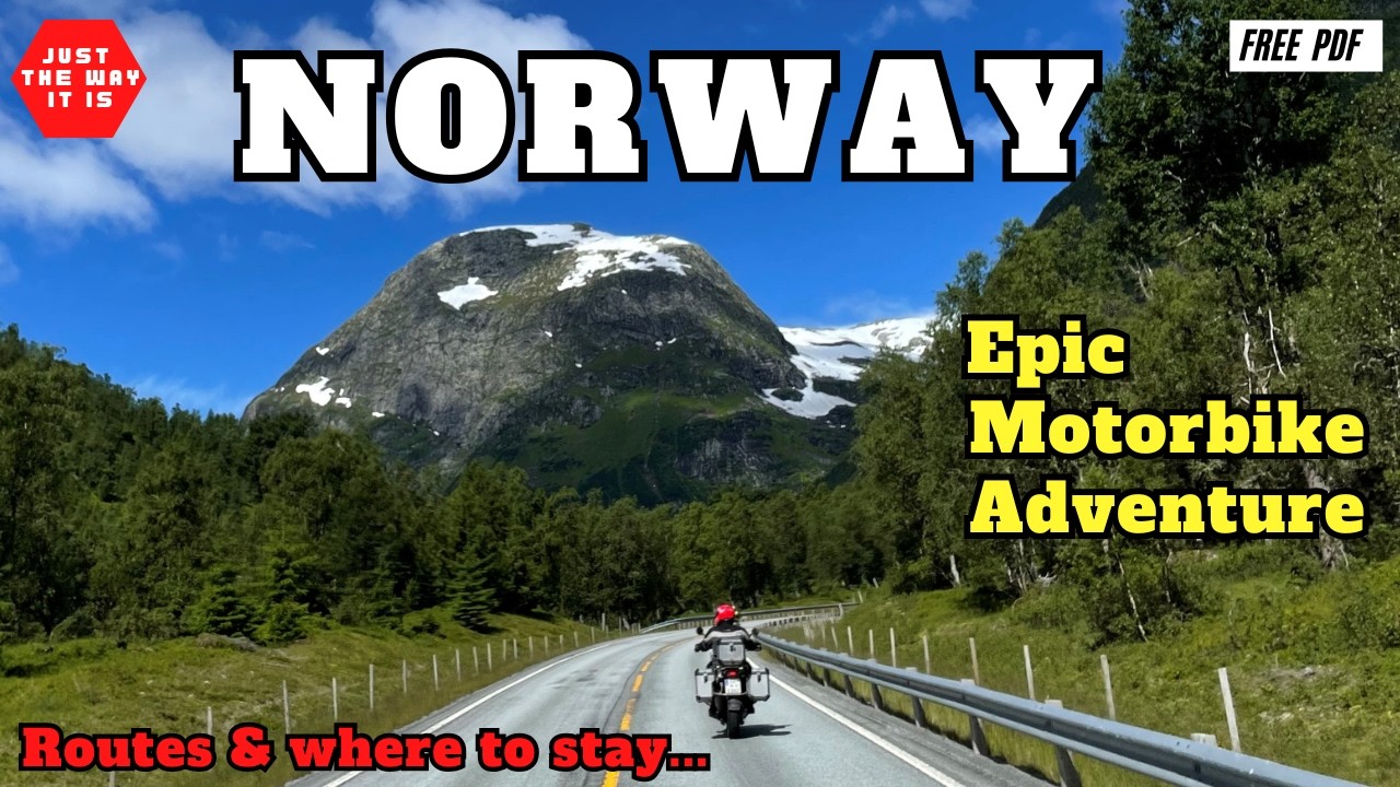 Epic Motorbike Tour in Norway - Free routes and travel information to help YOU plan your Adventure