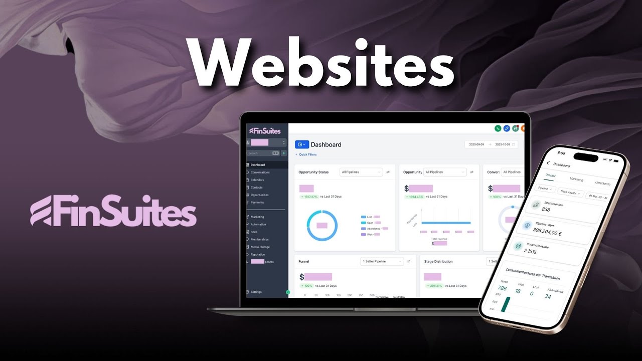 Live Workshop: Landingpage fertigstellen in FinSuites (Quiz-Funnel)