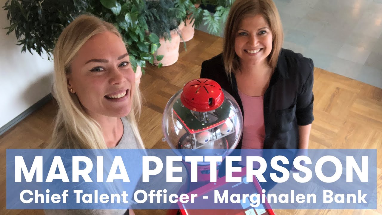 #HREats  |  Maria Pettersson, Chief Talent Officer p&aring; Marginalen Bank