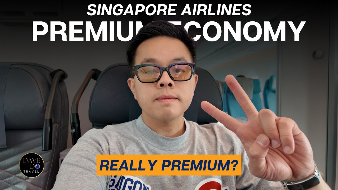 Singapore Airlines Airbus A350 Premium Economy Class ✈️ Is It Worth It?