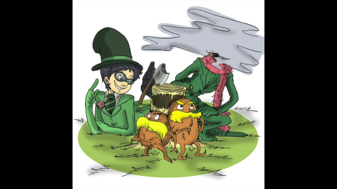 Biggering, but it's a quartet by 1972 Once-ler, 1972 Lorax, 2012 Once-ler and 2012 Lorax (A.I Cover)