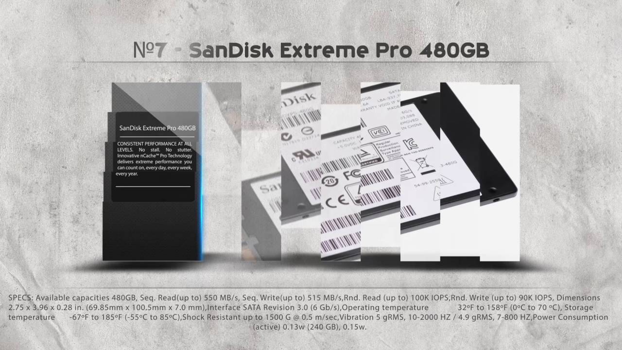 TOP 10 SSD &ndash; 2016 / 2017 &ndash; BEST BUY HARDWARE - SOLID STATE DRIVES