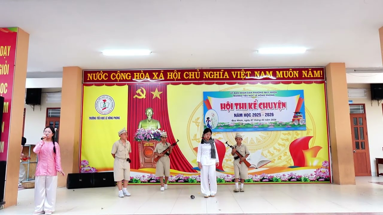 Thi kể chuyện Lớp 5k Trường Tiểu Học Lê Hồng Phong, phường Quy Nhơn, tỉnh Gia Lai năm học 2025-2026