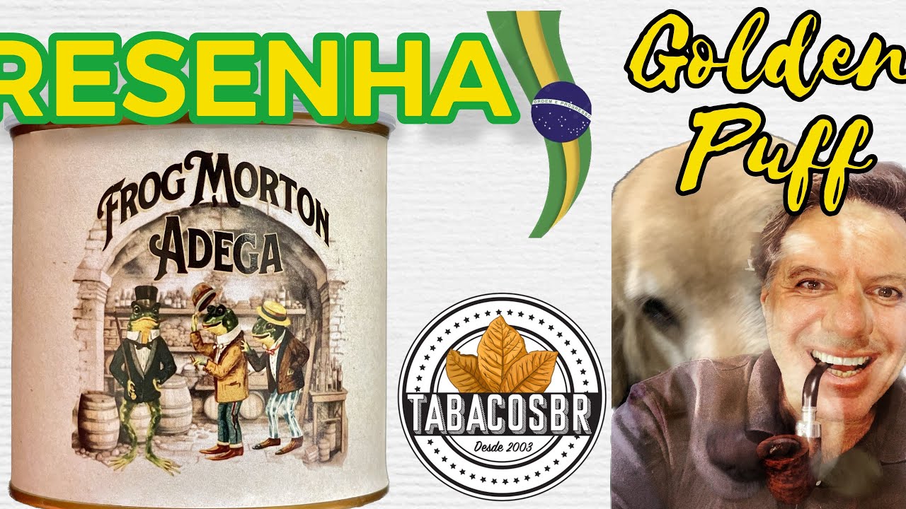 Tabaco FROG MORTON ADEGA da TabacosBR 🇧🇷🇧🇷