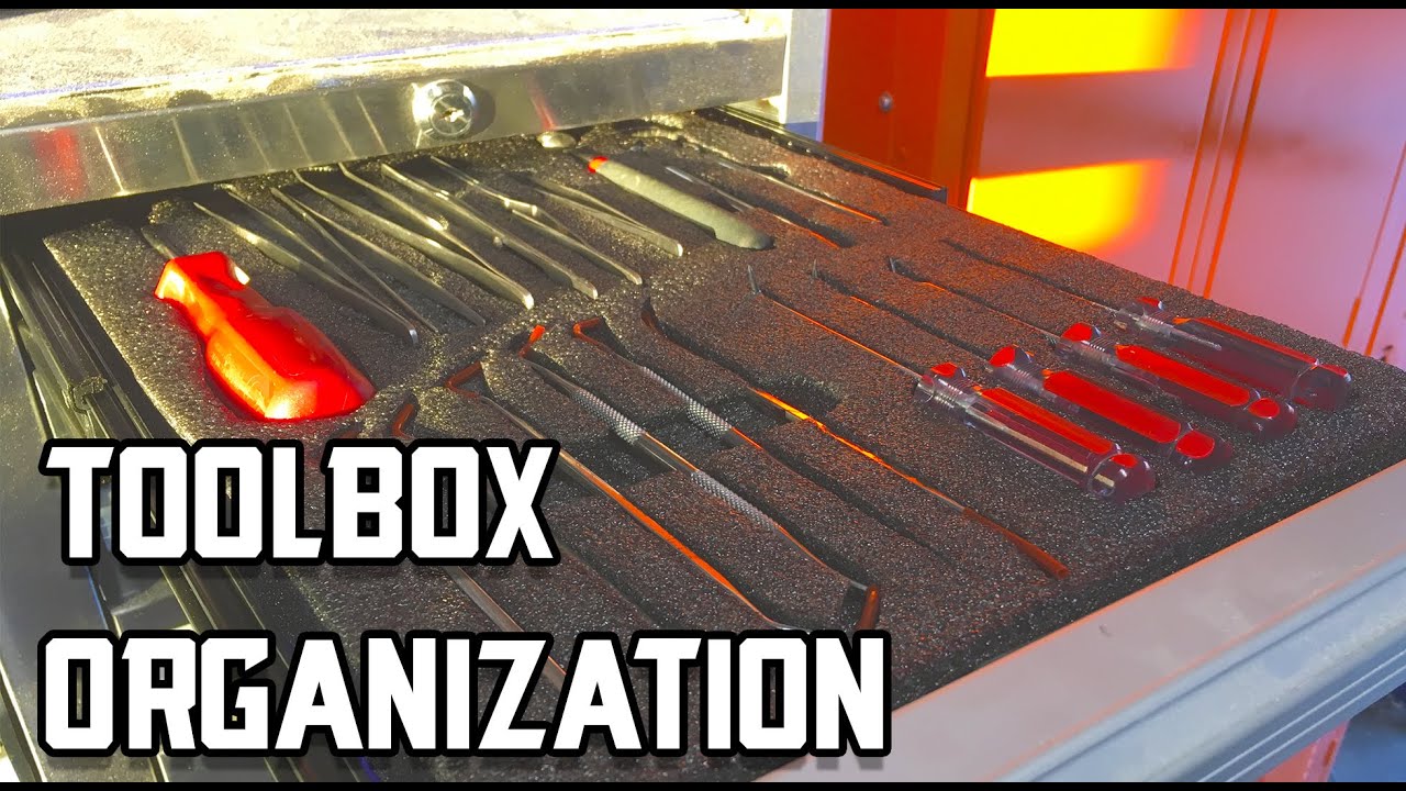 Shop Toolbox Tool Organization // Toolbox Organization Part 1