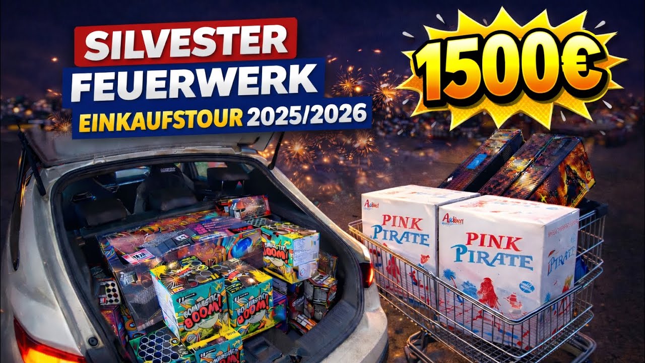Ich habe 1500€ für SILVESTER ausgegeben… das ist komplett eskaliert 🎆