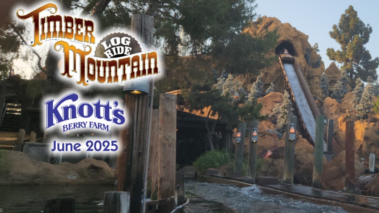 2025 Timber Mountain Log Ride POV | Knott's Berry Farm