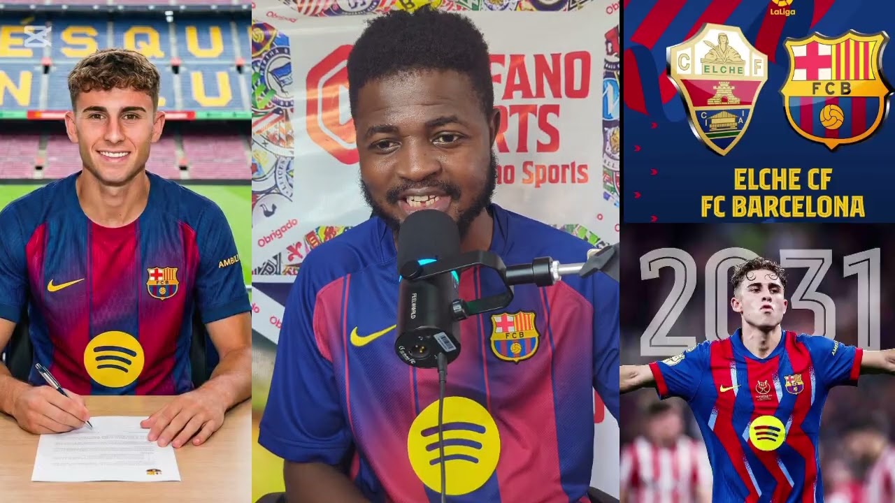 DONE DEAL: Fermín López 2031 Extension | Elche vs Barça Preview | Flick Press Conference