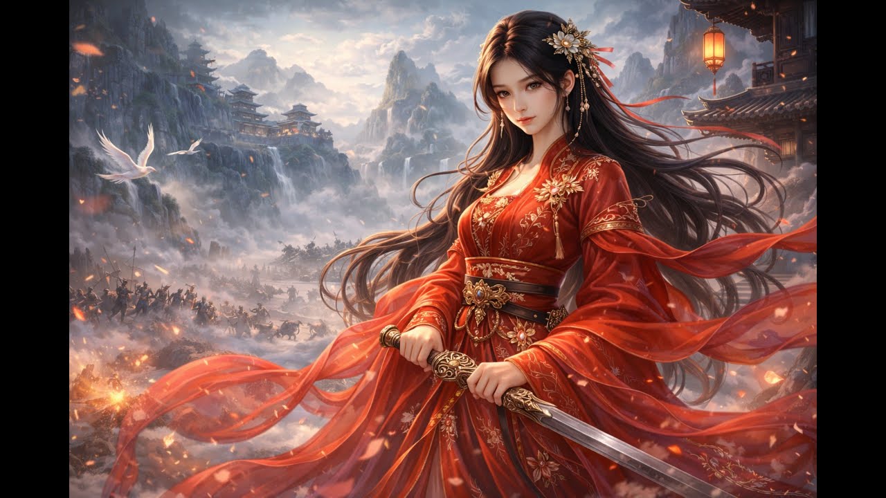 🌙 Cổ Phong Tĩnh Lặng | Nhạc Cổ Trang Không Lời Dưới Ánh Trăng, Thư Giãn Sâu & Ngủ Ngon
