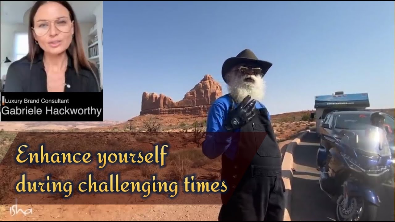 Gabriele Hackworthy asks Sadhguru about Travelling and Pandemic | Ride With Sadhguru