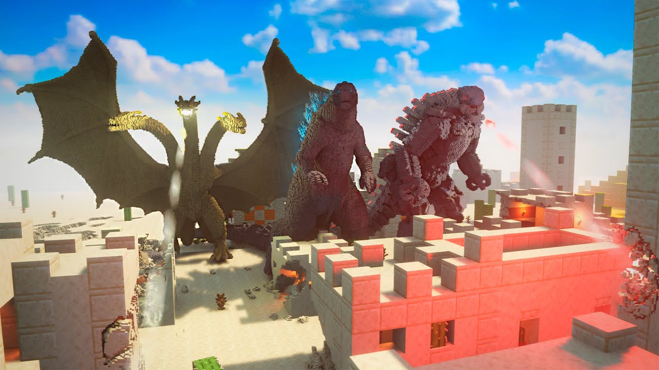The Battle with Godzilla, Mechagodzilla and King Ghidorah Mega Teardown