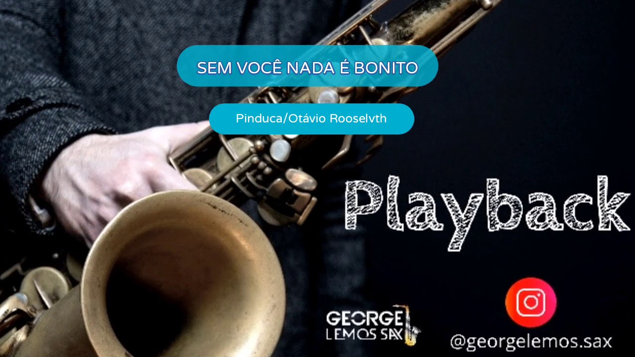 Playback SEM VOCÊ  NADA É BONITO - PINDUCA