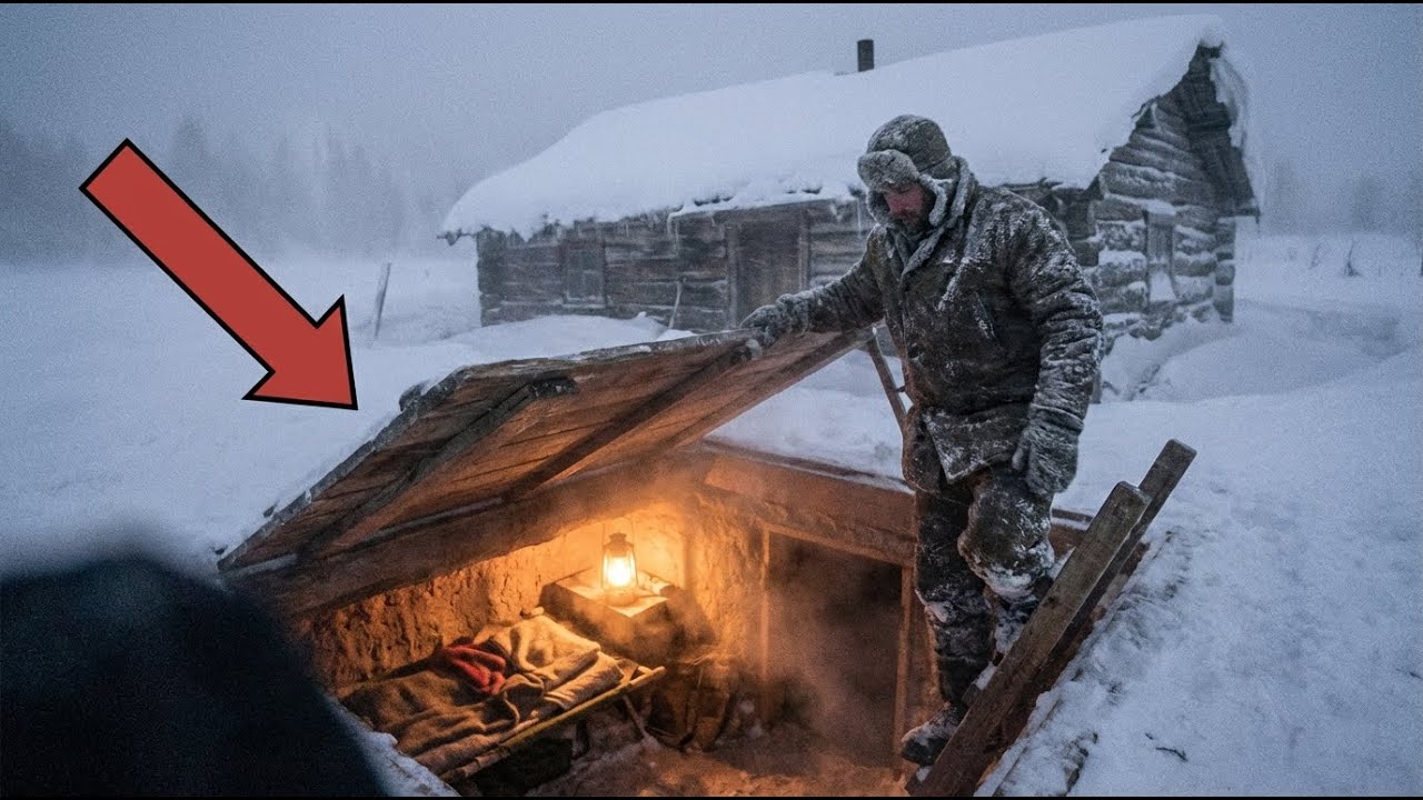He Built a Secret Bedroom Beneath His Cabin — Until the Worst Blizzard Made It His Only Shelter