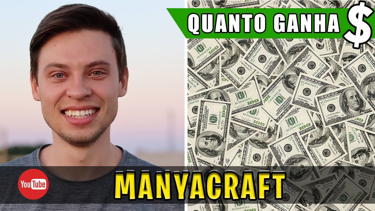 QUANTO GANHA MANYACRAFT?(2021)