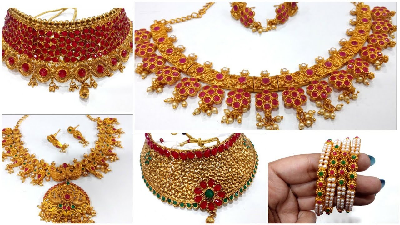 Rs.150 Onwards All Kind of Gold Plated Imitation Jewellery|Wholesale & Retail
