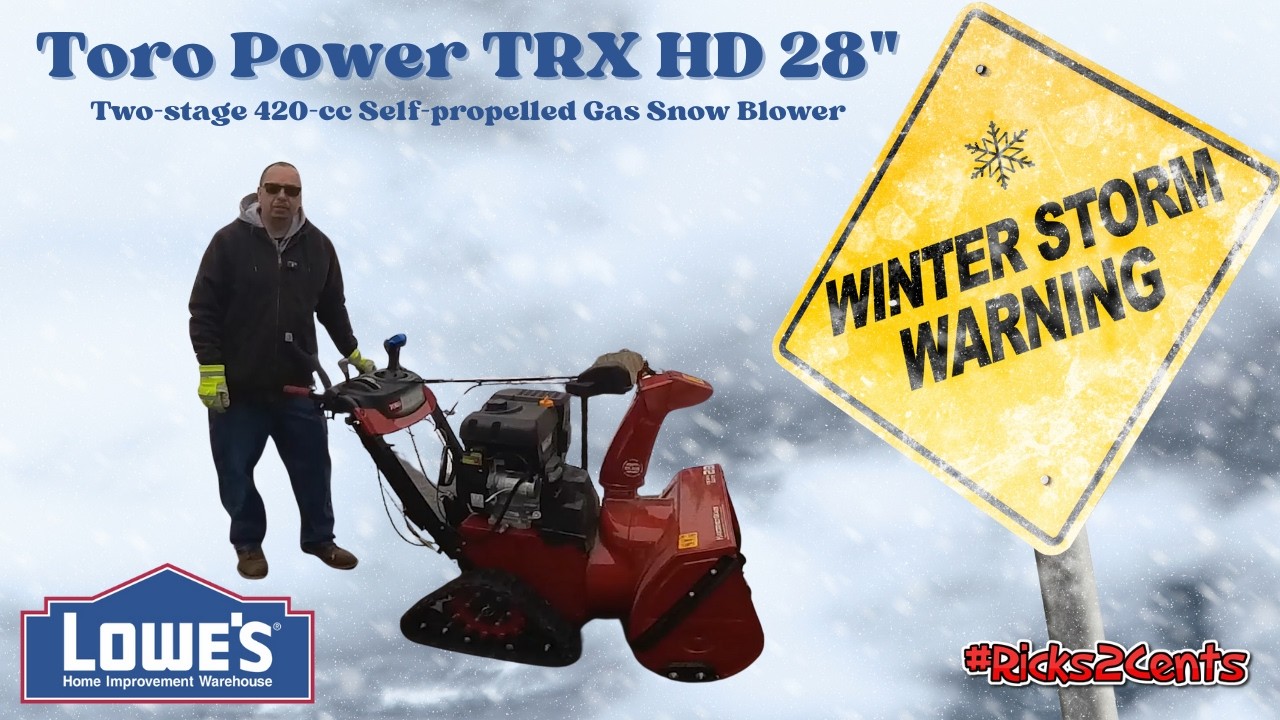 ❄️ Toro Power TRX HD 28-In Snow Blower Review | 420cc Beast Test + Honest Pros & Cons ❄️