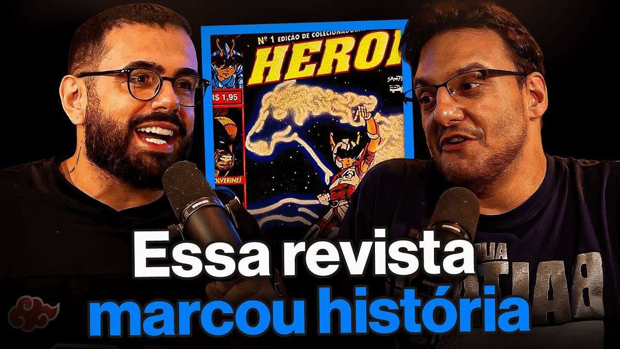 como a REVISTA HERÓI marcou UMA GERAÇÃO (com Ricardo Cruz)