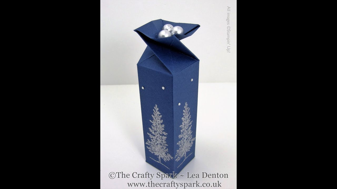 Lovely As a Tree Twist Top Box - just right for Ferrero Rocher
