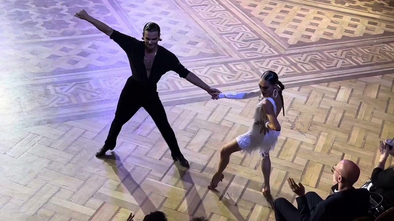 Nino Langella and Andra Vaidilaite samba blackpool 2024 team match