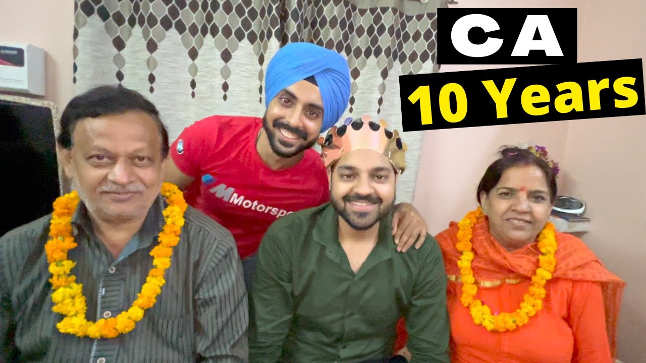 Finally 'CLEARED CA' After 10 Years Of Hardwork | CA Result Vlog