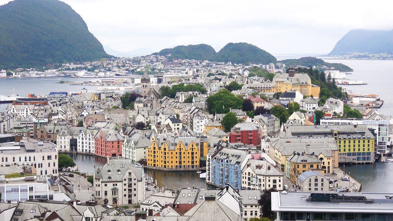 Ålesund und Svartisen-Gletscher / Norwegen (4K-Video, kommentiert)