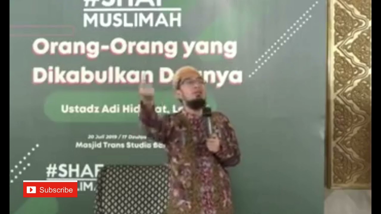 UAH 🔵 Orang - orang yg dikabulkan doanya 