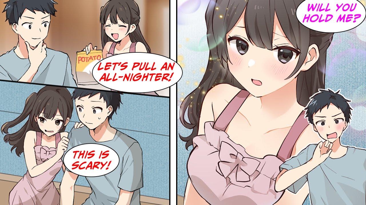 [Manga Dub] My childhood friend stayed with me for a few days, but she's so close... [RomCom]