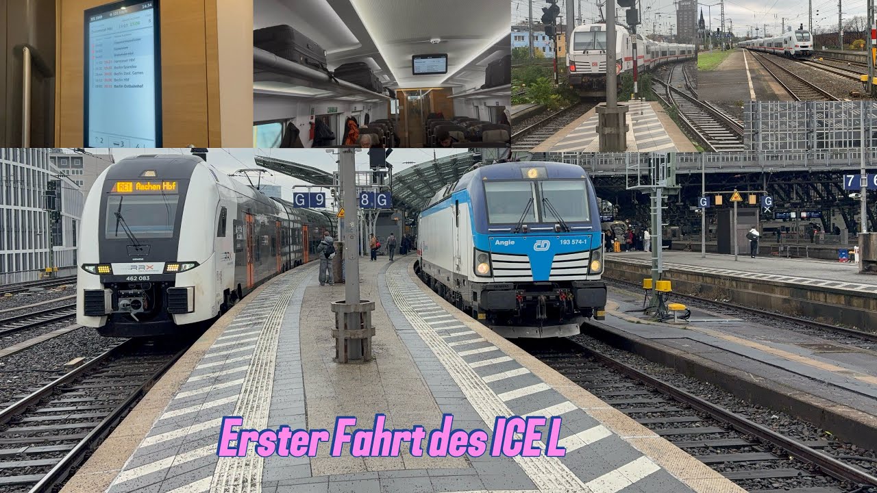 Unsere erste ICE L Fahrt 